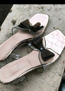 transparent heels