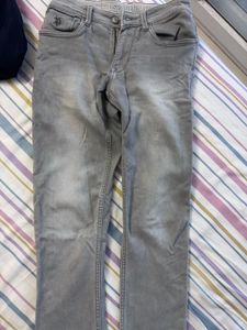 US Polo Assn Denim Grey Jeans
