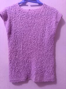 Knitted Pink Top