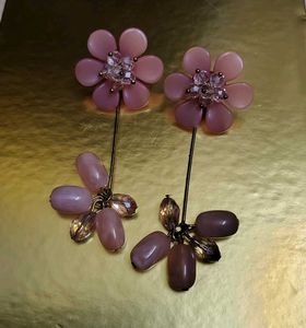 Bohemian Flower Dangle Earrings