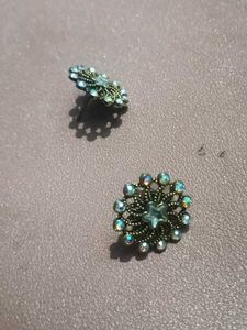 Sparkling Star &amp; Crystal stud Earrings