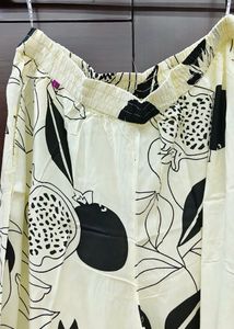Elegant White Floral Kurta Set
