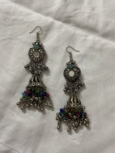 Boho Jhumka Earrings