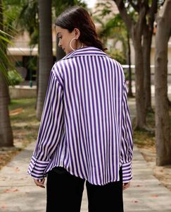 Stylish Striped Button-Down Shirt