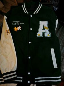Trendy Vintage Varsity Jacket 'A'
