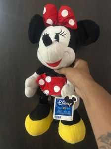 Disney Minnie Mouse plush toy from the Sega "Fun