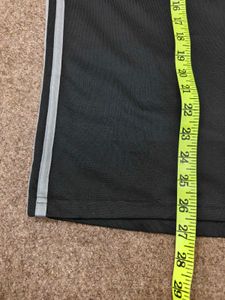 Adidas Black &amp; Grey Mock Neck Top