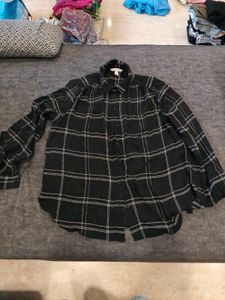 Plaid Button-Down Shirt