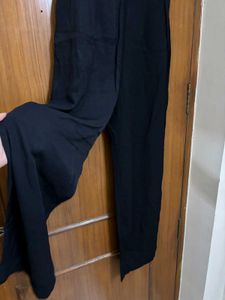 Flowy Black Palazzo Pants