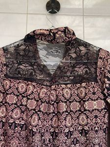 Bohemian Print Kurta Top