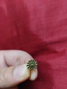 Ethnic Flower Nose Pin