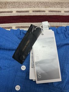 Vibrant Blue Puff Sleeve Top