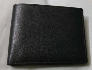 Classic New Black Leather Wallet
