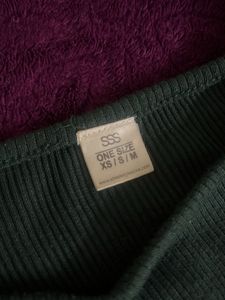 Stylish Green Puff Sleeve Top