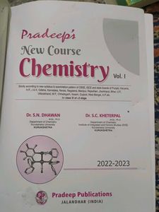 Pradeep's New Course Chemistry Vol. 1 and Vol. 2