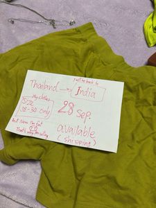 Lime Green Casual Shorts26-30