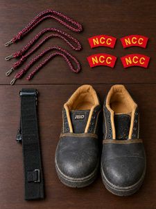 Men's Casual Shoes with NCC Patches & Laces