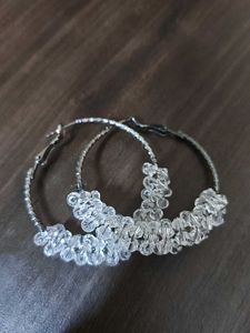 Crystal Hoop Earrings