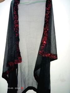 Women Secquence Gown With Net Dupatta