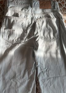 Wide Leg H&amp;M Jeans  (Light Blue)