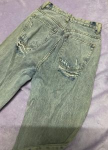 Light Wash Wide Leg Jeans long 41