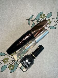 Mars Mascara, Lakme Liquid Eyeliner, Insight Lash