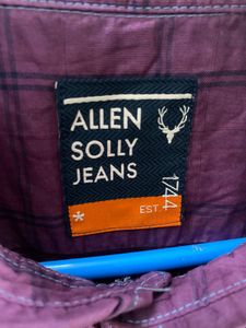 Allen Solly Men's Plaid Shirt ❤️‍🔥