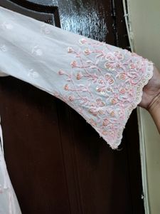 Handwork (Ari Work) Chikankari Cotton Kurta