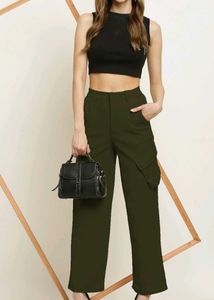 Olive Green Cargo Pants