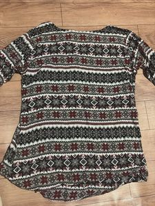 christmas themed top