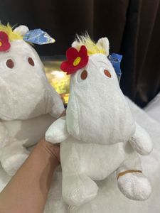 Moomin Plush Toy Set with tag