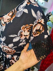 Floral Print Maxi Dress