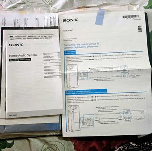 Sony Speaker System MHV50D ultimate party juke box
