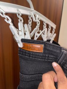 Stylish Black Paris Hamilton Jeans