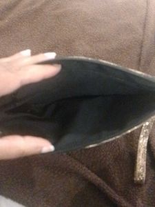 Sparkly Golden Wristlet
