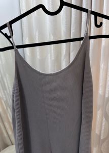 Knit Strappy Maxi Dress