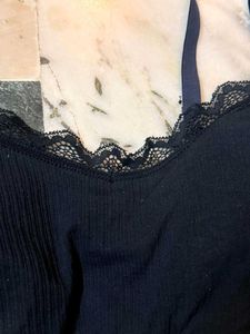 Lace Trim Bralettes - Pack of 2