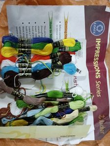 Embroidery Anchor Threads Set