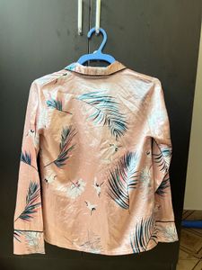 Floral Pink Pajama Set