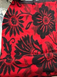 🆕Floral Red Blanket