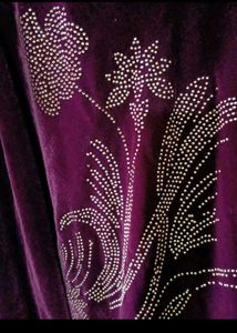 bust 40 Elegant Maroon Embroidered Lehenga Set
