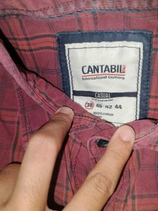 Men's Plaid Button-Up Shirt