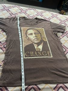 Barack Obama "Change" Graphic T-Shirt