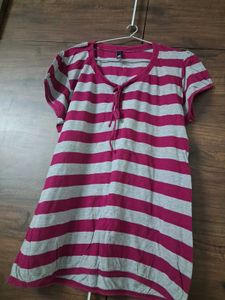Striped Casual T-Shirt