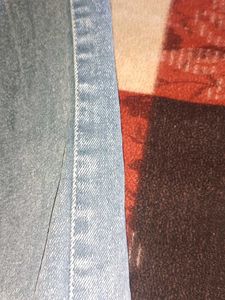 Blue Denim Cargo Jeans
