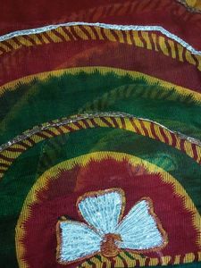 Beautiful Milti Colour Doriya Cloth  Saree