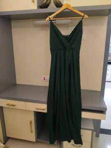 Elegant Deep Green one piece gown