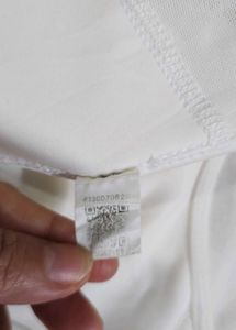 Adidas White Racerback Sports Bra
