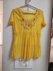 Beautiful Yellow Top