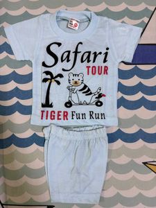 Baby Boys Safari Tour T-Shirt & Shorts Set